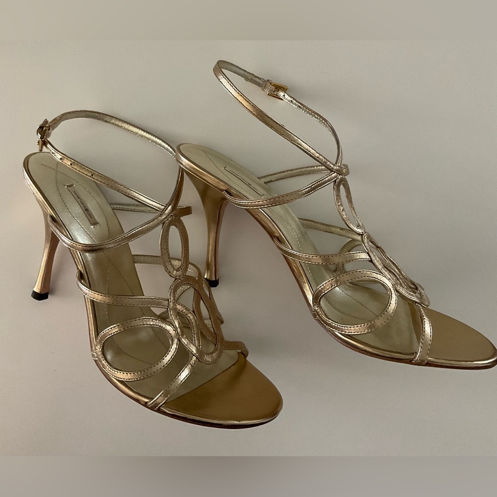 Max Studio
Gold Strappy Sandals - Picture 3 of 5
